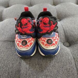 Marvel Spider-Man Kids Sneakers - Black, Blue, and Red